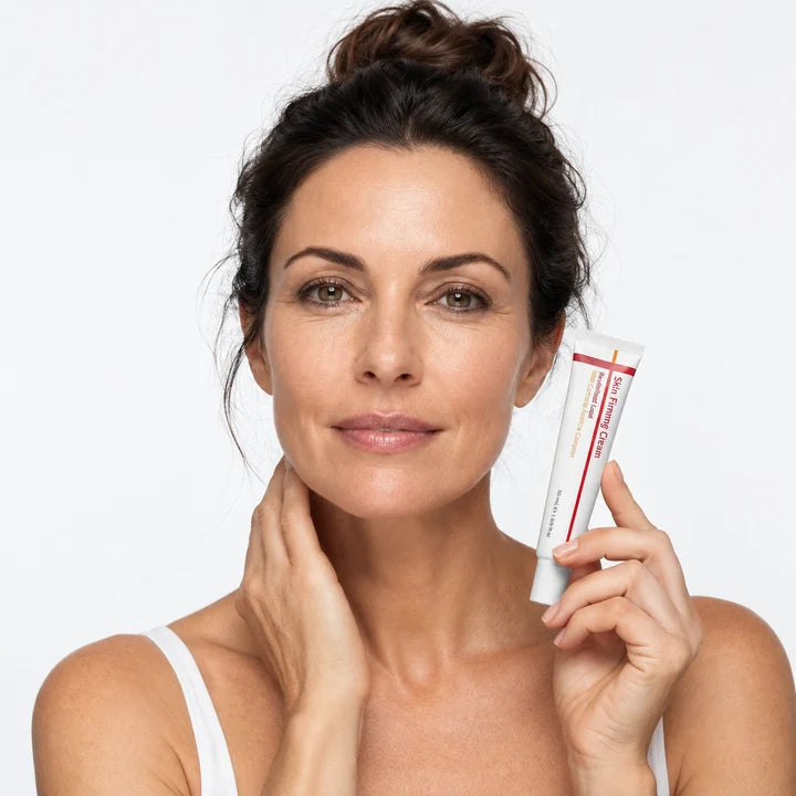 Skincare model